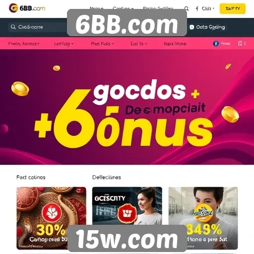 Promoções e bônus oferecidos pelo 6BB.com
